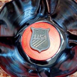 Vintage 1980 Olympic Belt Buckle